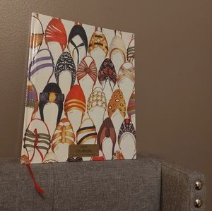 Hardcover Lined Desk Journal | Printed Silk Shoes 🥿